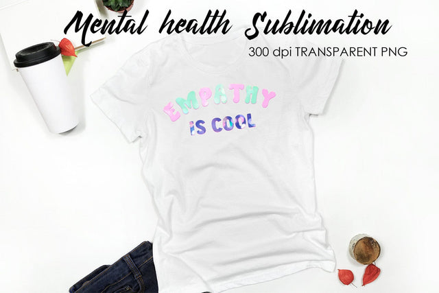 Mental Health Sublimation | T-Shirt Design Sublimation Fly Design 