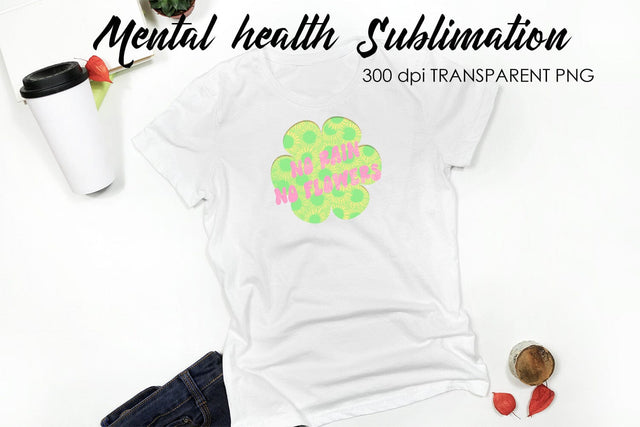 Mental Health Sublimation | T-Shirt Design Sublimation Fly Design 