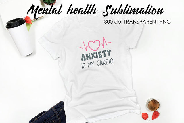 Mental Health Sublimation | T-Shirt Design Sublimation Fly Design 