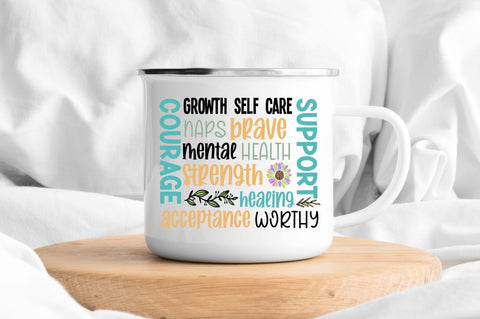 Mental Health SVG Bundle SVG DESIGNS DARK 