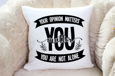 Mental Health SVG Bundle SVG DESIGNS DARK 