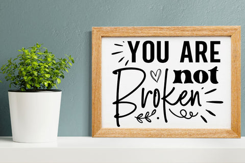 Mental Health SVG Bundle SVG DESIGNS DARK 
