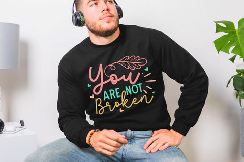 Mental Health SVG Bundle SVG DESIGNS DARK 