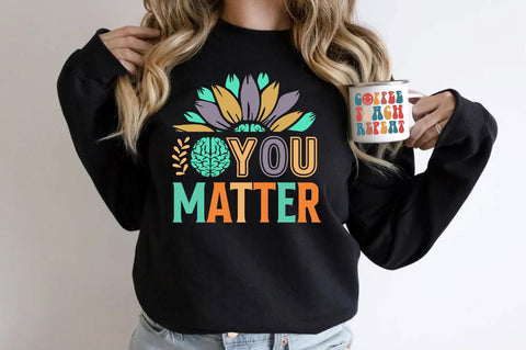 Mental Health SVG Bundle SVG DESIGNS DARK 