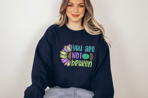 Mental Health SVG Bundle SVG DESIGNS DARK 