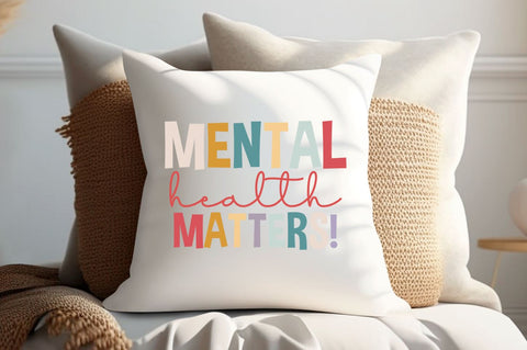 Mental Health SVG Bundle SVG DESIGNS DARK 
