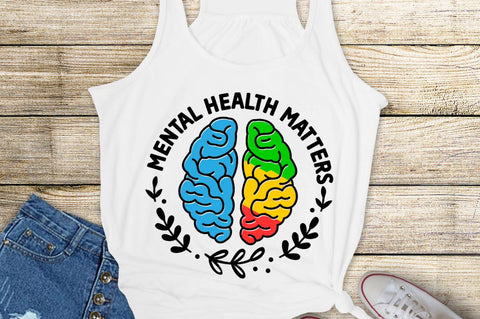 Mental Health SVG Bundle SVG Regulrcrative 