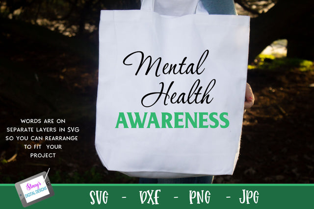 Mental Health SVG - Mental Health Awareness SVG Design SVG Stacy's Digital Designs 
