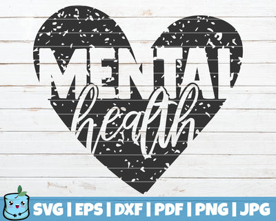 Mental Health SVG MintyMarshmallows 