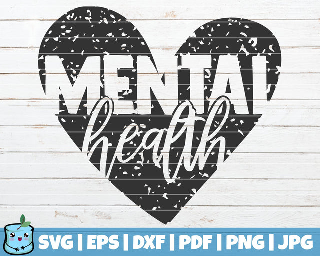 Mental Health SVG MintyMarshmallows 