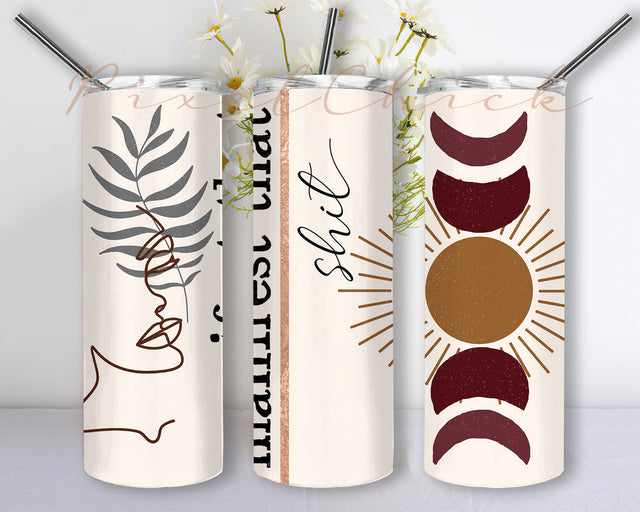Mental health tumbler wrap, Mental health tumbler png, Affirmations Tumbler, Boho tumbler PNG, Motivational 20 oz Sublimation Tumbler Design Sublimation PixelChick 