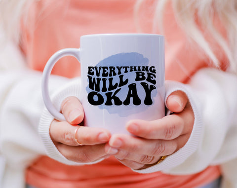 Mental Health Wavy Text Sublimation Designs Bundle, 20 Designs, Mental Health Groovy PNG Files For Sublimation, Mental Health Quotes Sublimation Files Sublimation HappyDesignStudio 