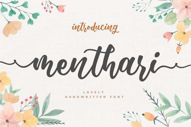 Menthari Font Zeenesia Std 