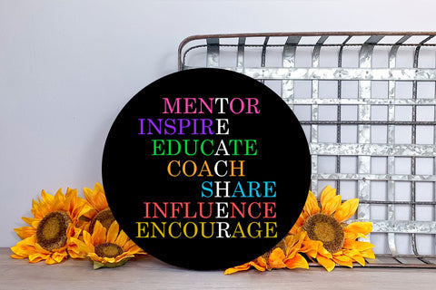 Mentor Inspire Educate I Teacher Appreciation Sublimation Sublimation Happy Printables Club 