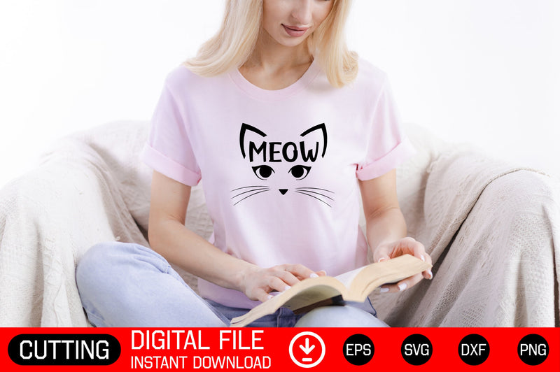 Meow SVG CraftlabSvg29 