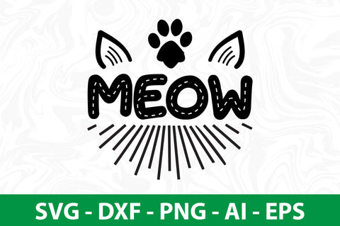 meow SVG SVG nirmal108roy 
