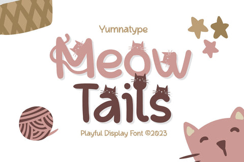 Meow Tails Font yumnatype 