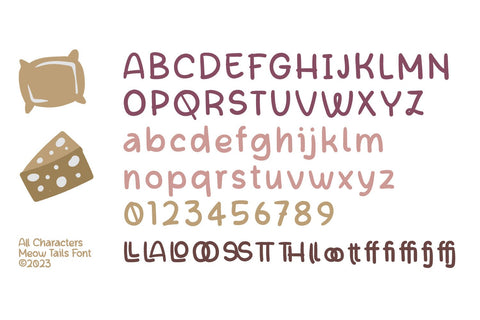 Meow Tails Font yumnatype 