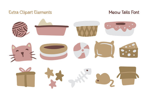 Meow Tails Font yumnatype 
