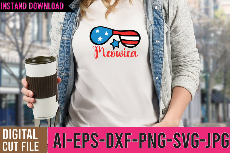 Meowica SVG design ,Meowica SVG Cut File SVG BlackCatsMedia 