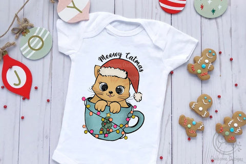 Meowy Cat Christmas Sublimation Sublimation LAM HOANG THUY 