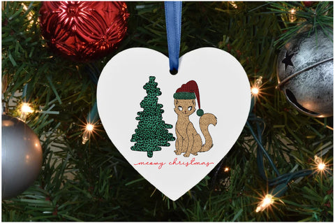 Meowy Christmas Cat Sublimation Sublimation Jagonath Roy 