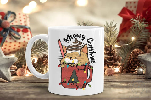 Meowy Christmas Sublimation Sublimation LAM HOANG THUY 