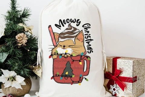 Meowy Christmas Sublimation Sublimation LAM HOANG THUY 