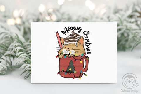 Meowy Christmas Sublimation Sublimation LAM HOANG THUY 