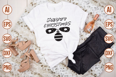 Meowy Christmas SVG SVG nirmal108roy 