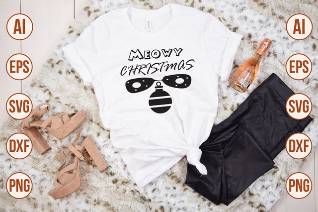 Meowy Christmas SVG SVG nirmal108roy 