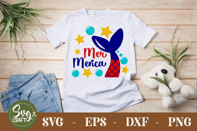 Mer-Merica SVG cut file SVG Svgcraft 