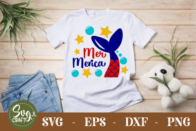 Mer-Merica SVG cut file SVG Svgcraft 