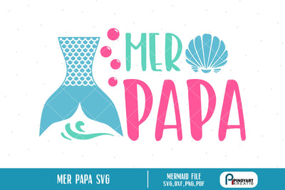 Mer Papa Svg SVG Pinoyart Kreatib 