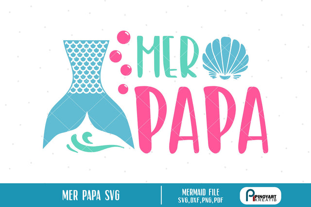 Mer Papa Svg SVG Pinoyart Kreatib 