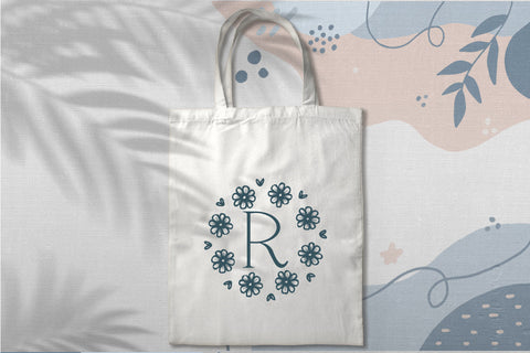 Meraldine Monogram Font Masyafi Studio 