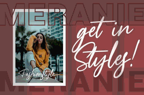 Meranie Font Garisman Studio 