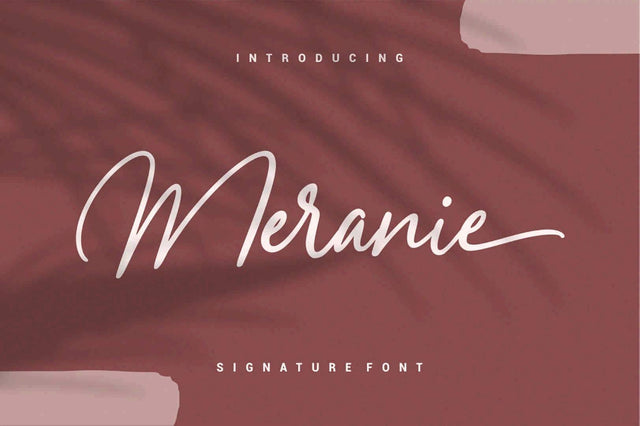 Meranie Font Garisman Studio 
