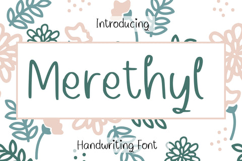 Merethyl Font Font Aisyah 