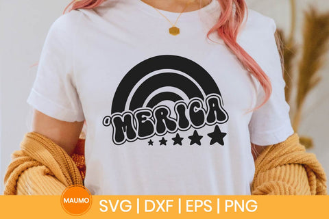 Merica, 4th of July svg quote SVG Maumo Designs 