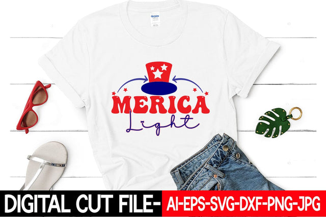 Merica Light SVG Blessedprint 