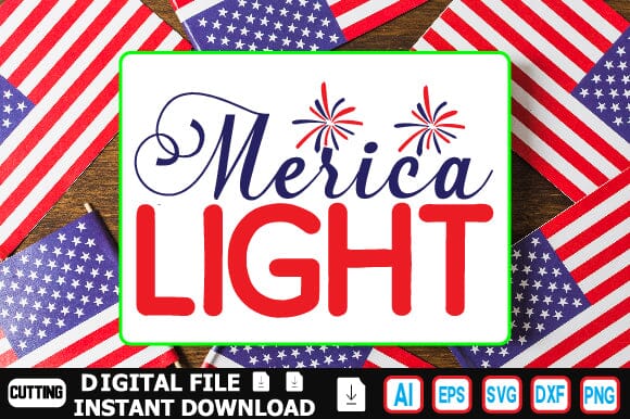 Merica Light SVG Craftlabsvg24 