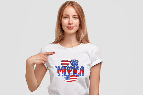 Merica PNG, 4th of July Sublimation Design Sublimation CraftLabSVG 