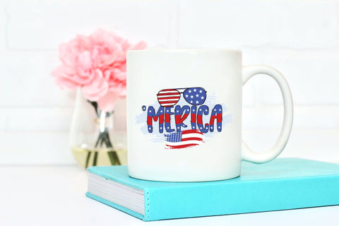 Merica PNG, 4th of July Sublimation Design Sublimation CraftLabSVG 