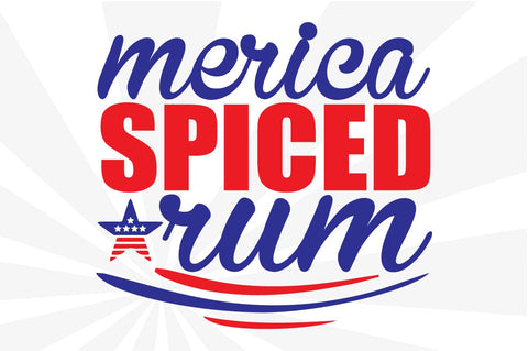 Merica Spiced Rum SVG Craftlabsvg24 