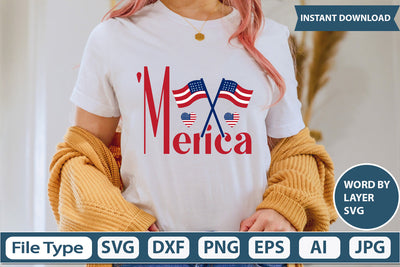 'Merica Svg Cut file SVG DesignPlante 503 