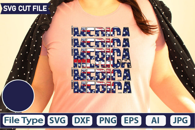'Merica SVG Cut File SVGs quotes-and-sayings food-drink mini-bundles print-cut on-sale Clipart Clip Art Sublimation or Vinyl Shirt Design SVG DesignPlante 503 