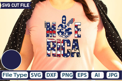 'Merica SVG Cut File SVGs quotes-and-sayings food-drink mini-bundles print-cut on-sale Clipart Clip Art Sublimation or Vinyl Shirt Design SVG DesignPlante 503 