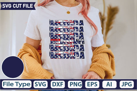 'Merica SVG Cut File SVGs quotes-and-sayings food-drink mini-bundles print-cut on-sale Clipart Clip Art Sublimation or Vinyl Shirt Design SVG DesignPlante 503 