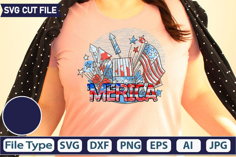 'Merica SVG Cut File SVGs quotes-and-sayings food-drink mini-bundles print-cut on-sale Clipart Clip Art Sublimation or Vinyl Shirt Design SVG DesignPlante 503 